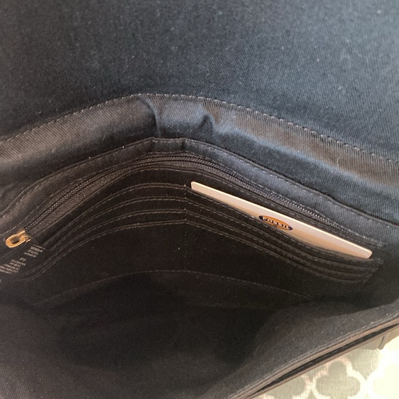 Fossil Leopard Calf Hair Wristlet Clutch - Picture 9 of 10